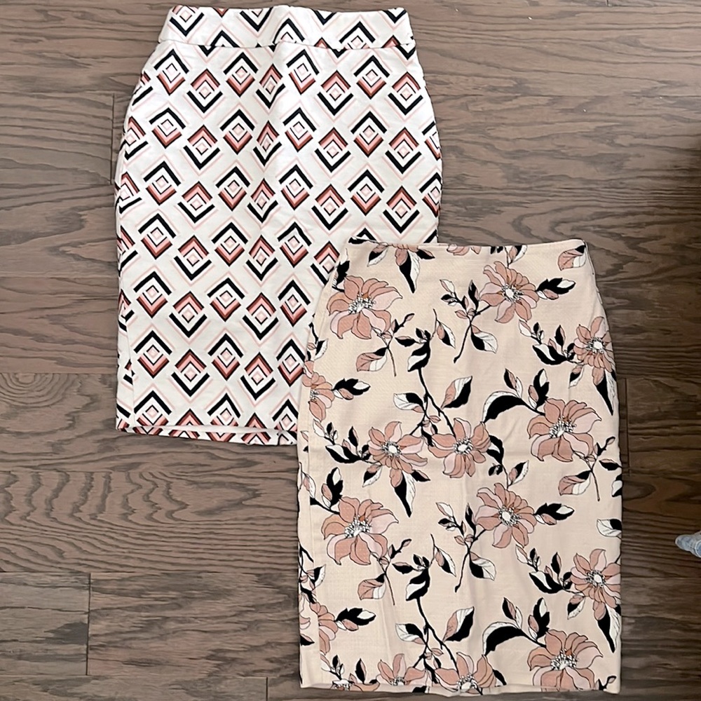 Two Ann Taylor Pencil Skirts